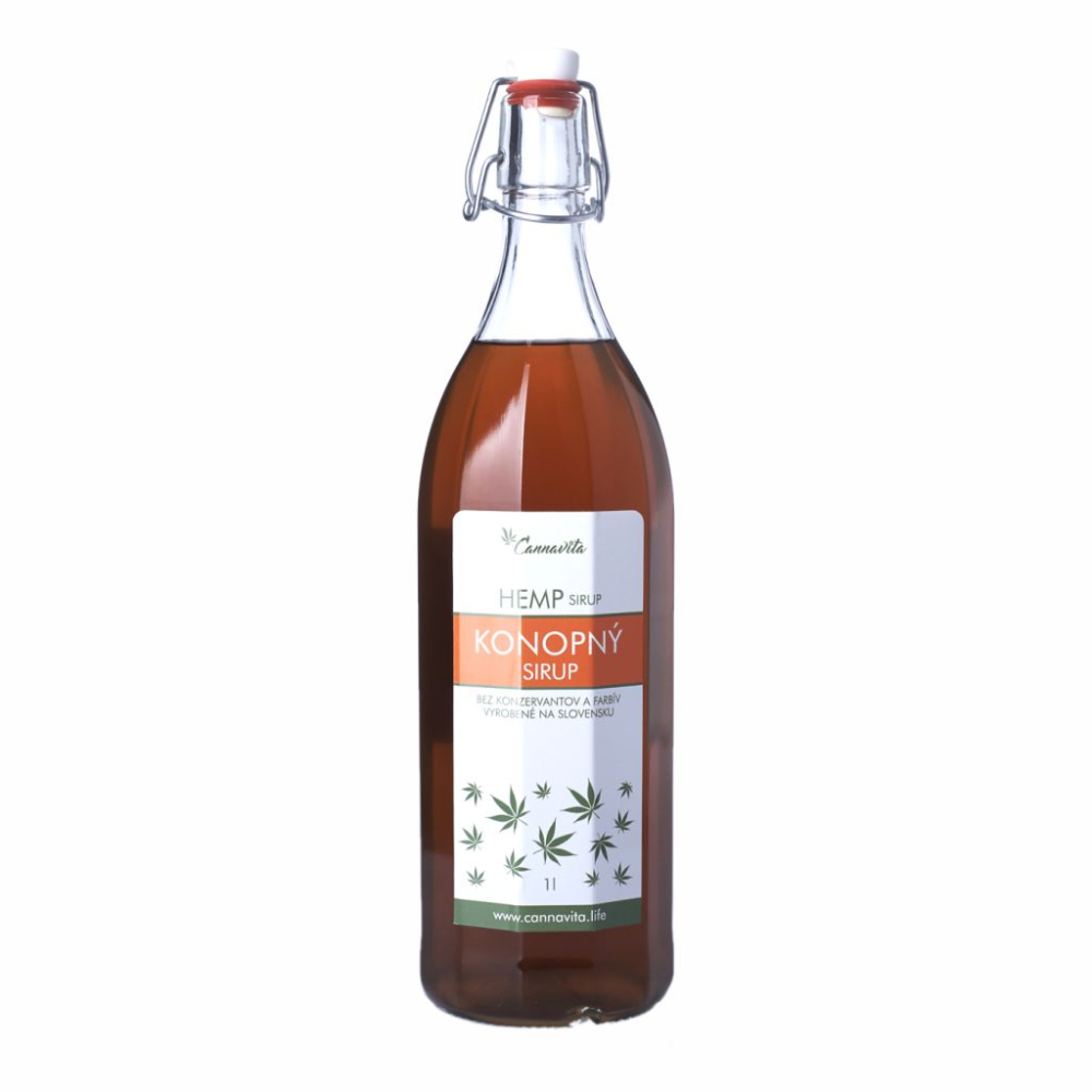 Konopný sirup 1000 ml
