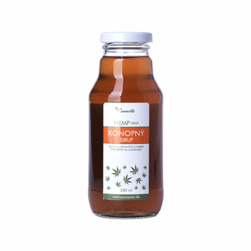 Konopný sirup 330 ml