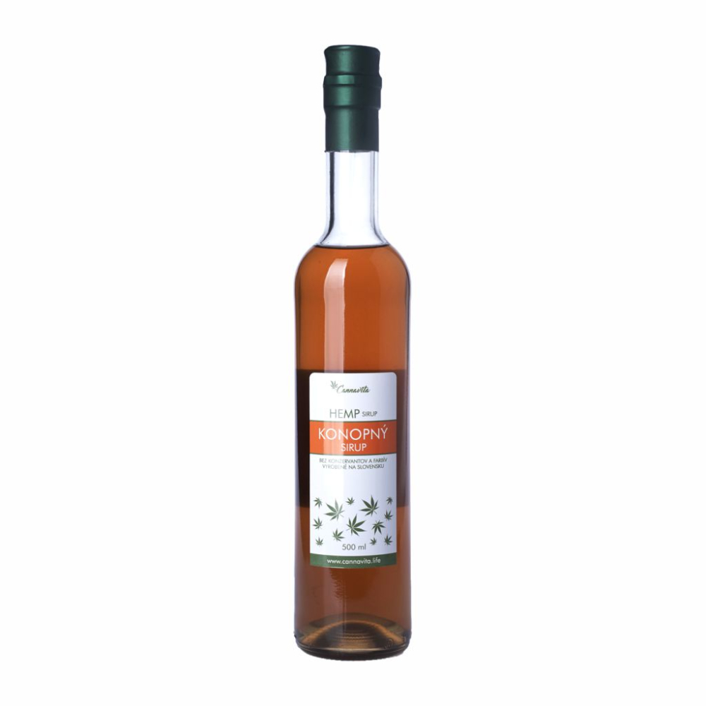 Konopný sirup 500 ml